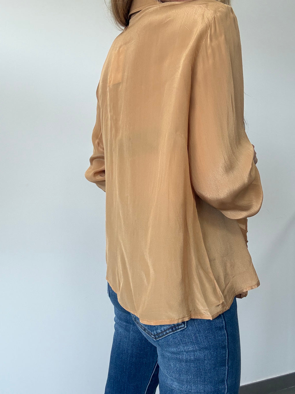 CAMISA NOI MOSTAZA