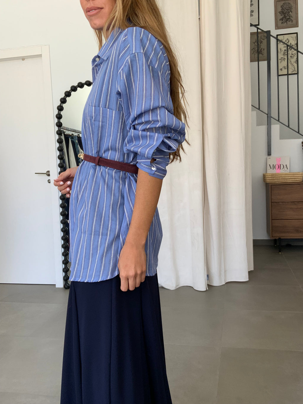 CAMISA HELGA AZUL