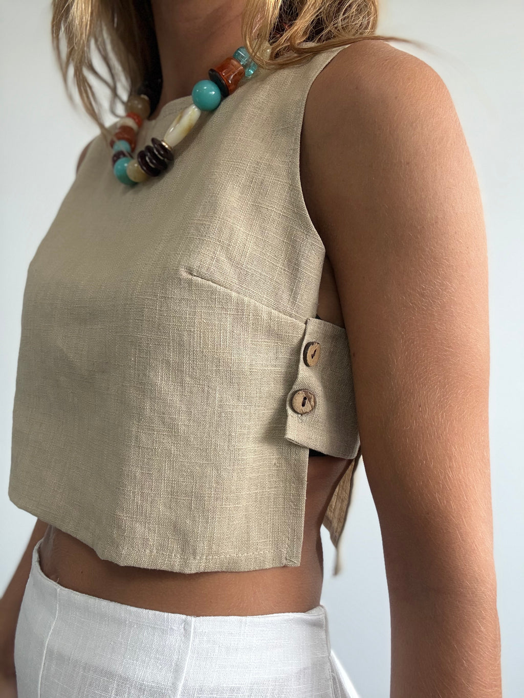 TOP SOLEDAD BEIGE