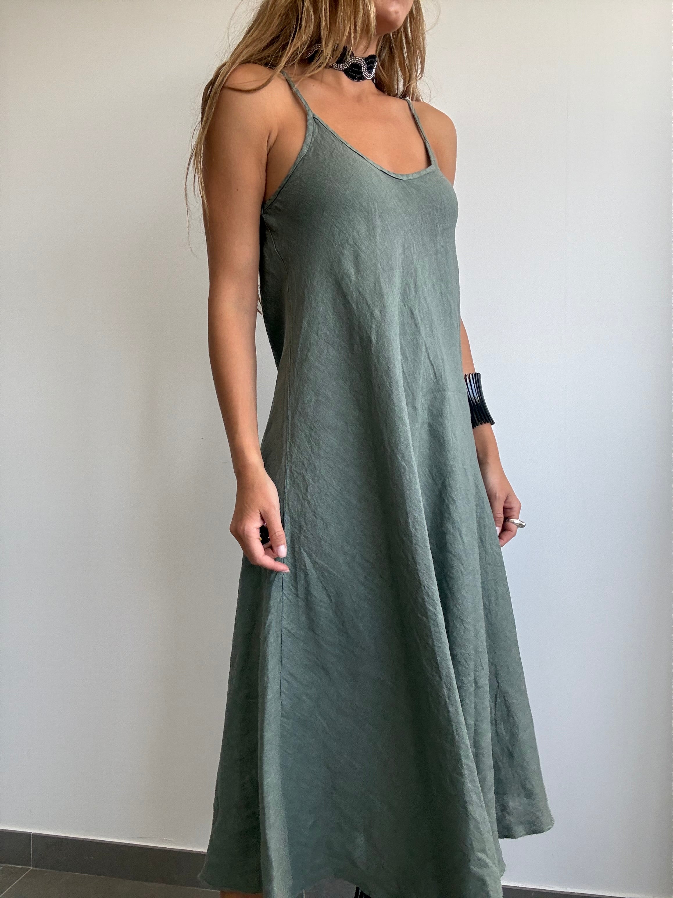 VESTIDO DAILA KAKI