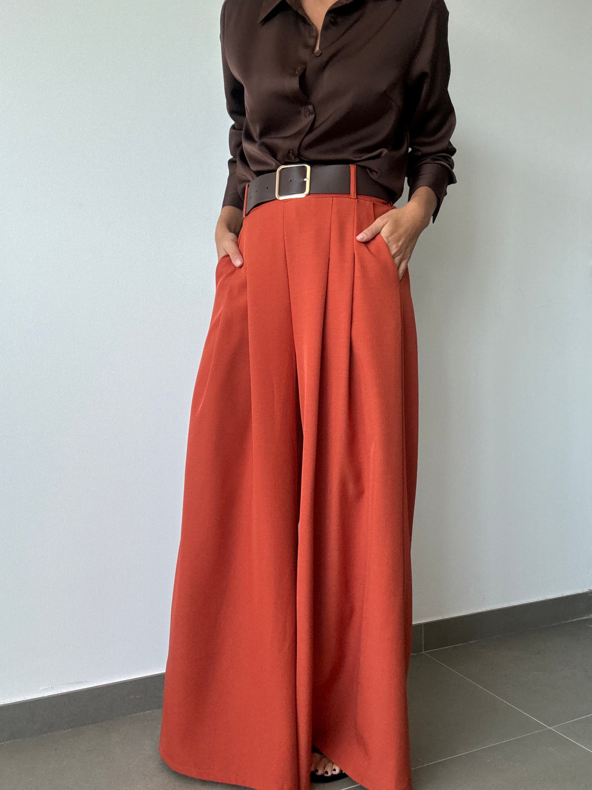 PANTALÓN FRANCESCA TEJA