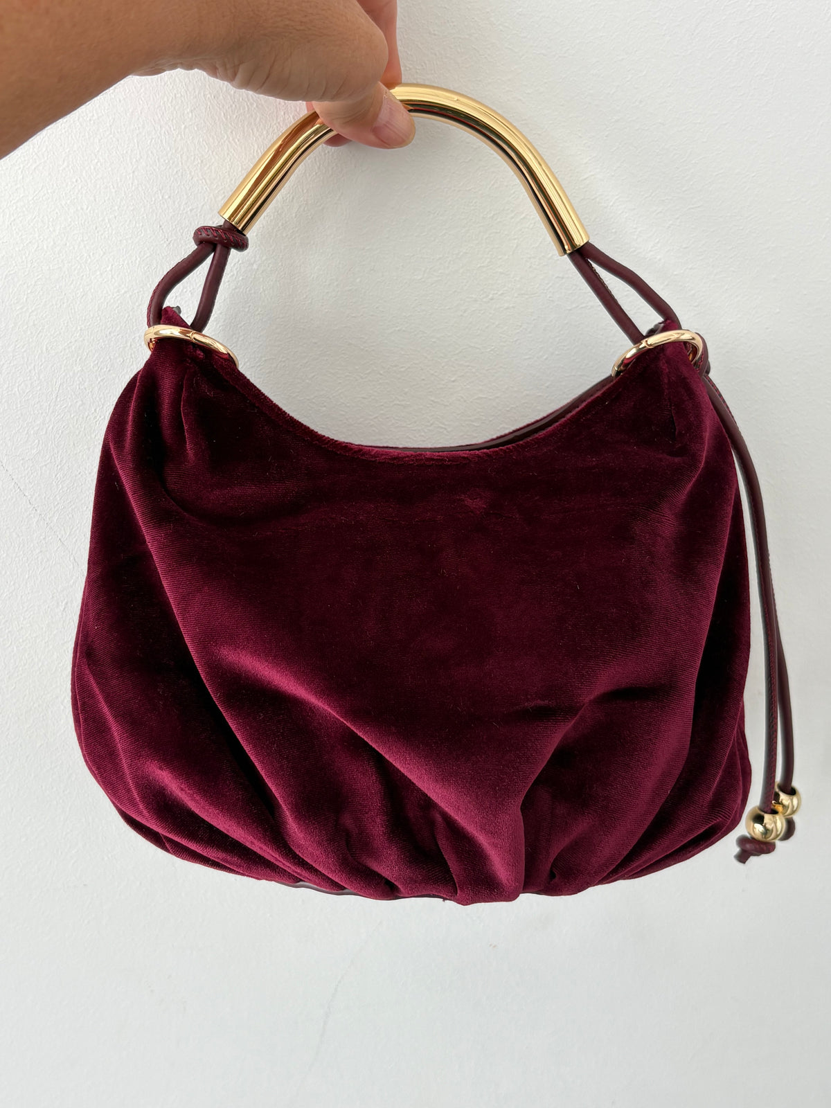 BOLSO VALENTINA BURDEOS