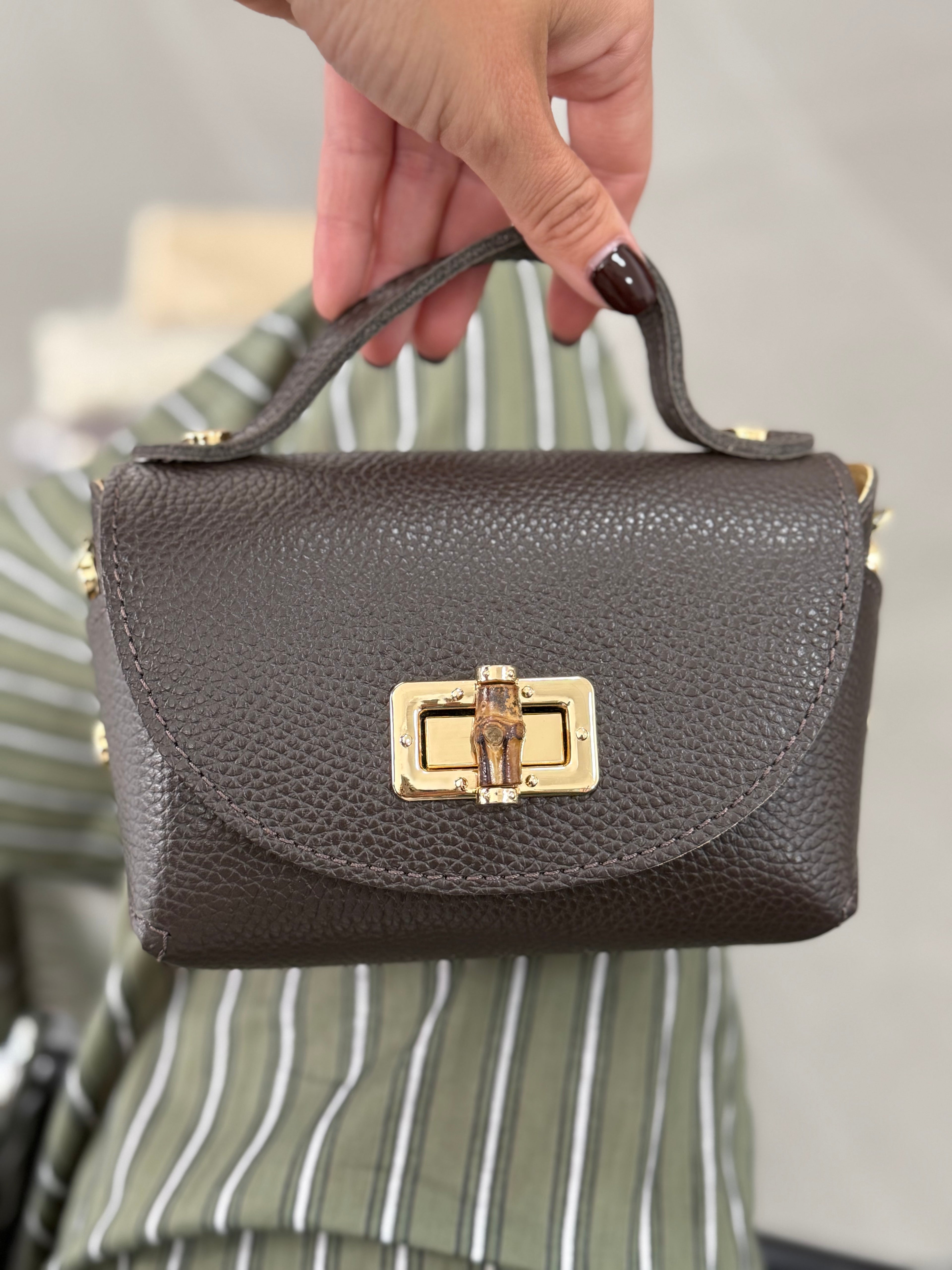 BOLSO BAMBÚ MARRÓN