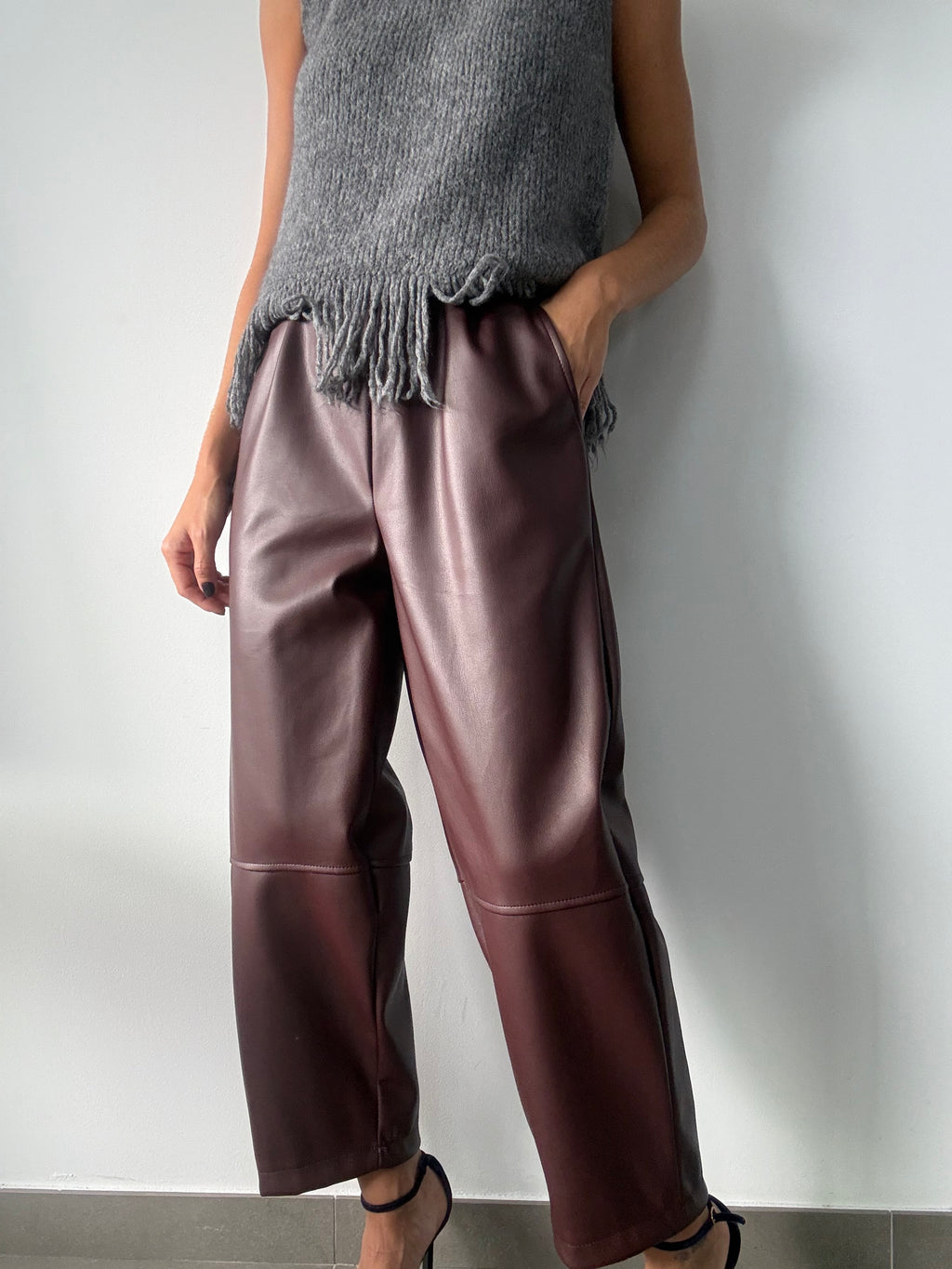 PANTALÓN UDAME BURDEOS