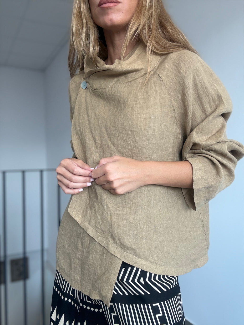 CHAQUETA KAI CAMEL