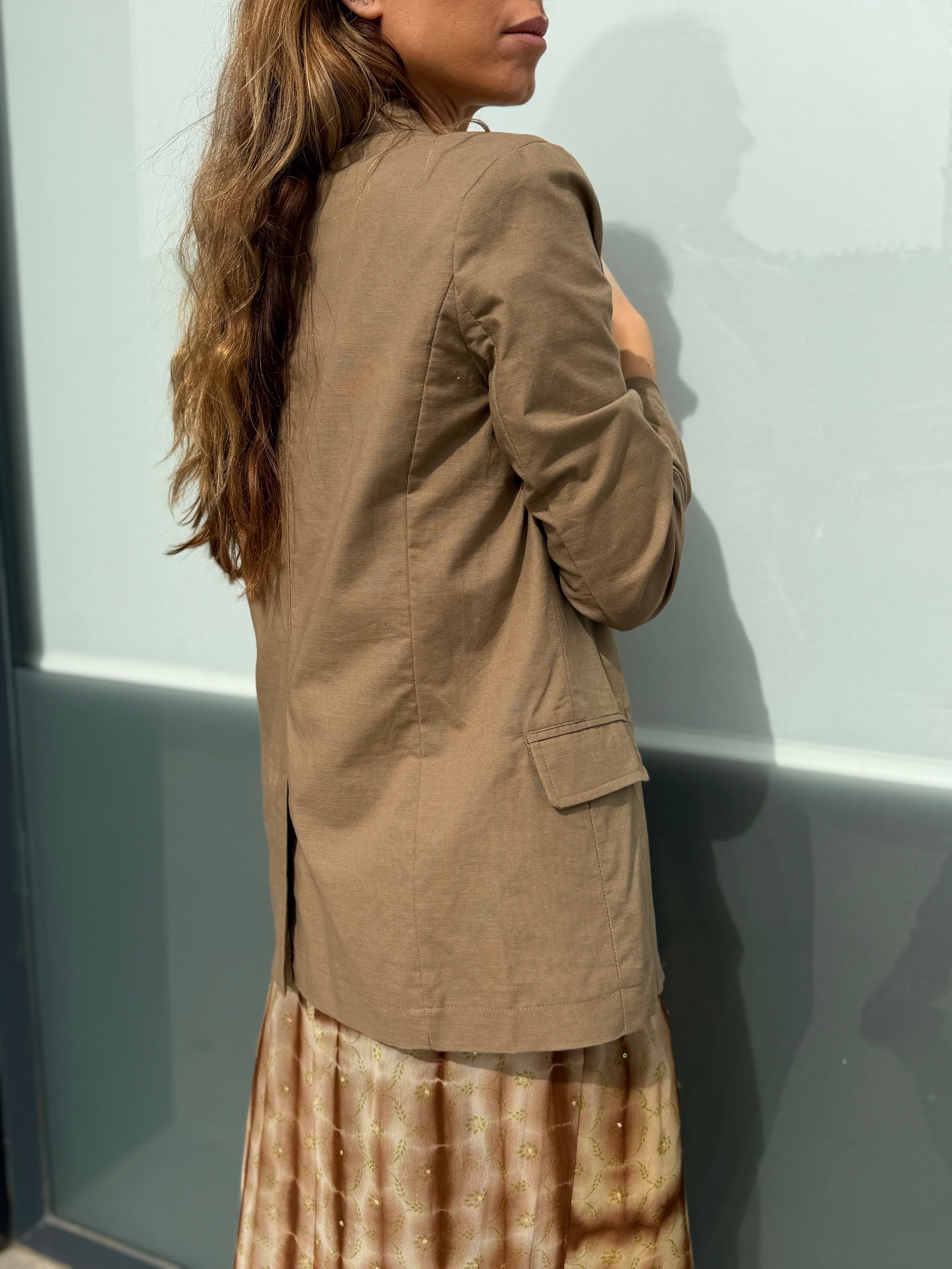 CHAQUETA CEDEIRA TABACO