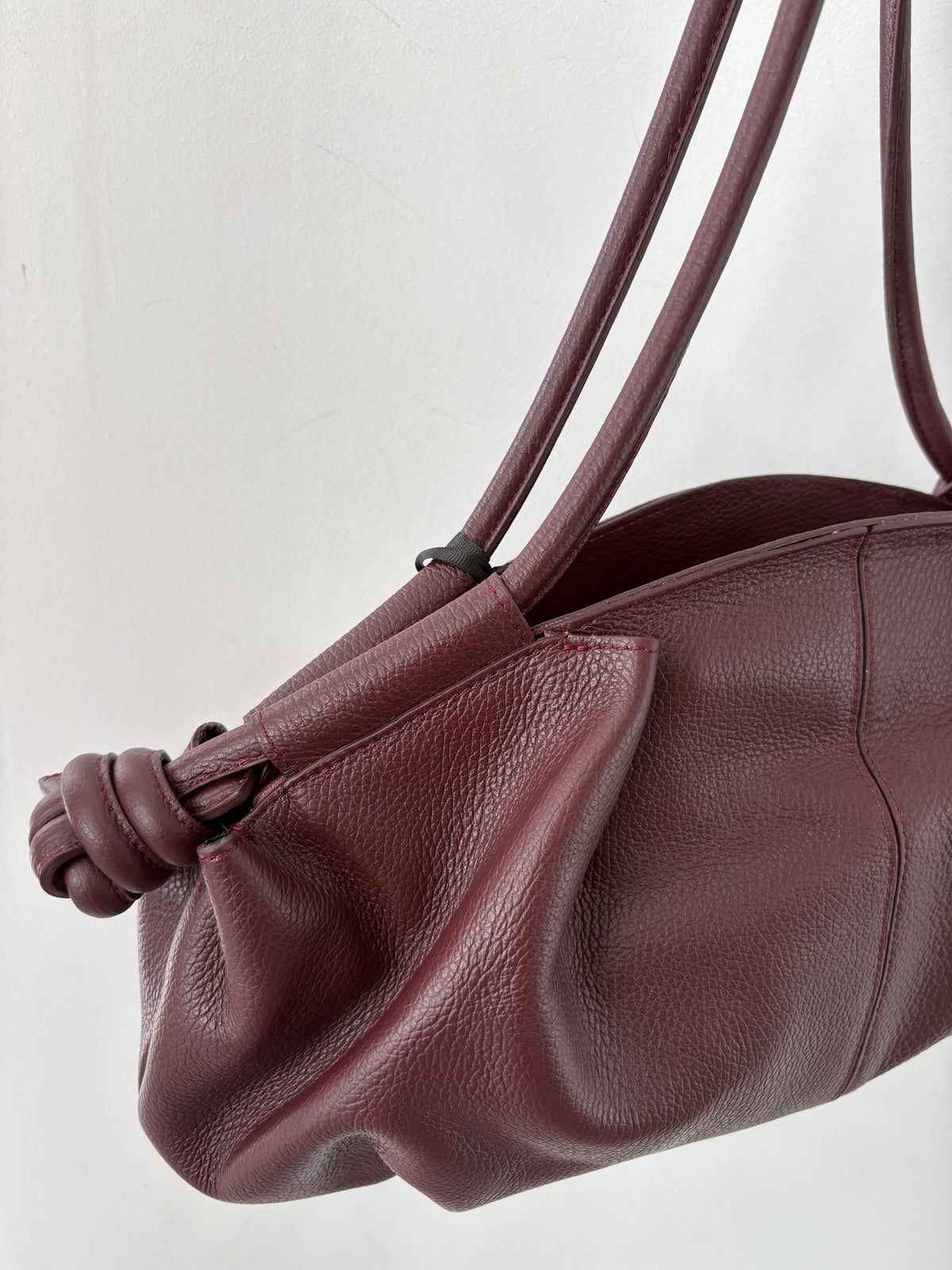 BOLSO OLIVA VINO