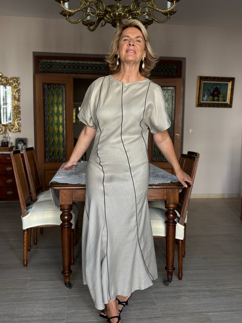 VESTIDO MATERA BEIGE