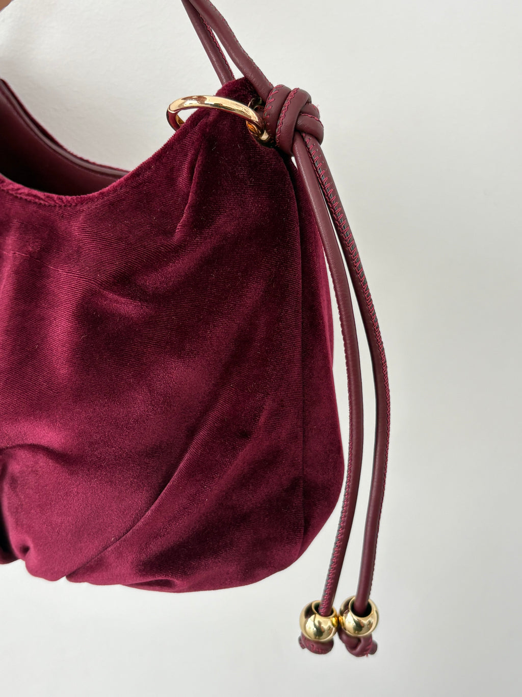 BOLSO VALENTINA BURDEOS