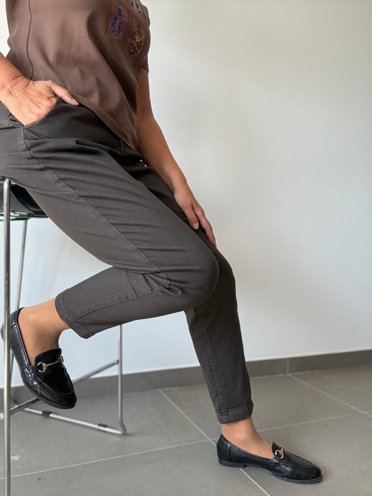 PANTALÓN MIVE CHOCOLATE