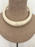 COLLAR ESPIRAL BLANCO