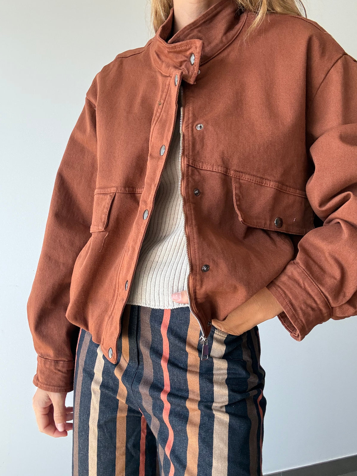 CHAQUETA ARESA TEJA