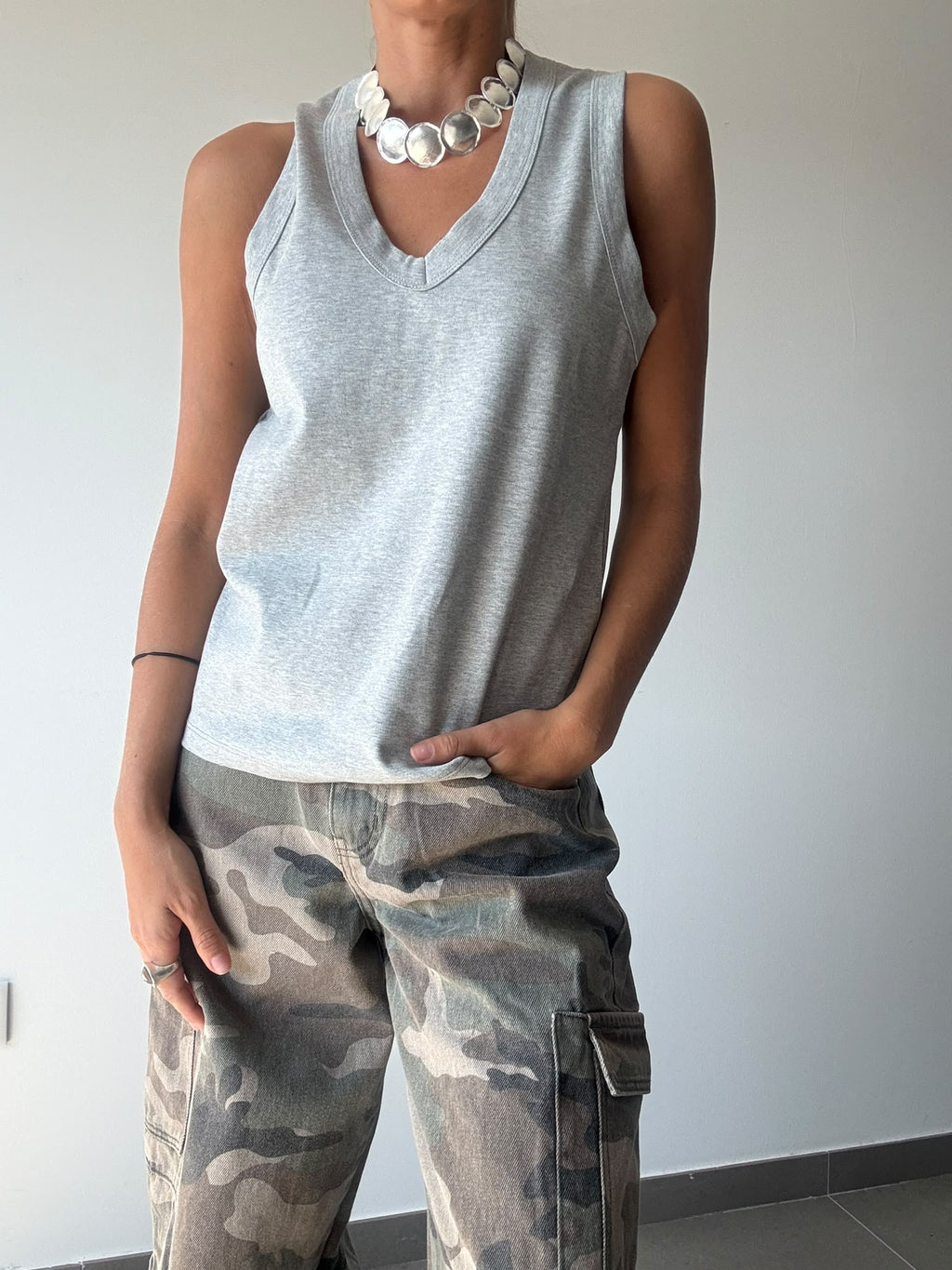 TOP ALBELA GRIS