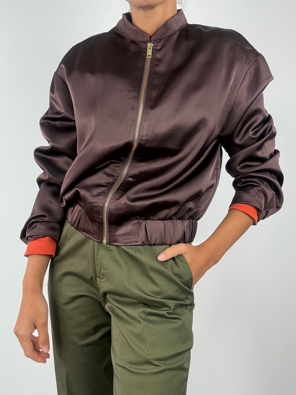 CHAQUETA OSMANY CHOCOLATE