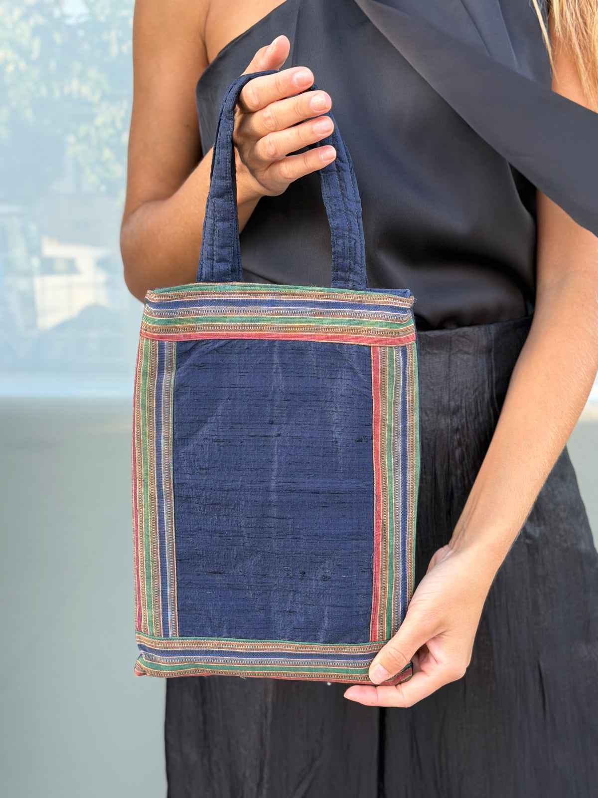BOLSO LIBRO MARINO