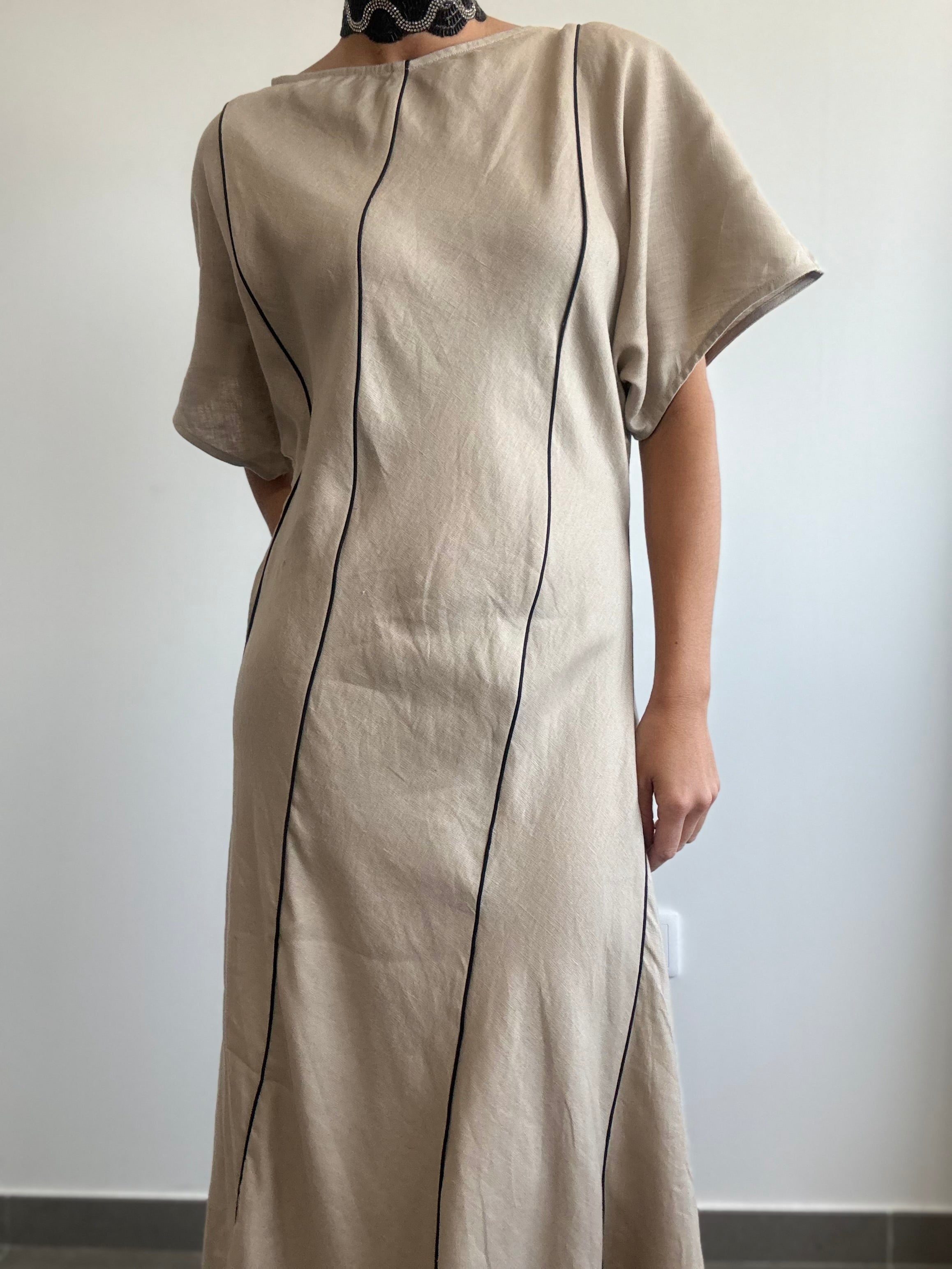 VESTIDO MATERA BEIGE