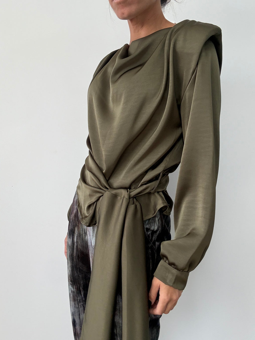 CAMISA ROSETA KAKI