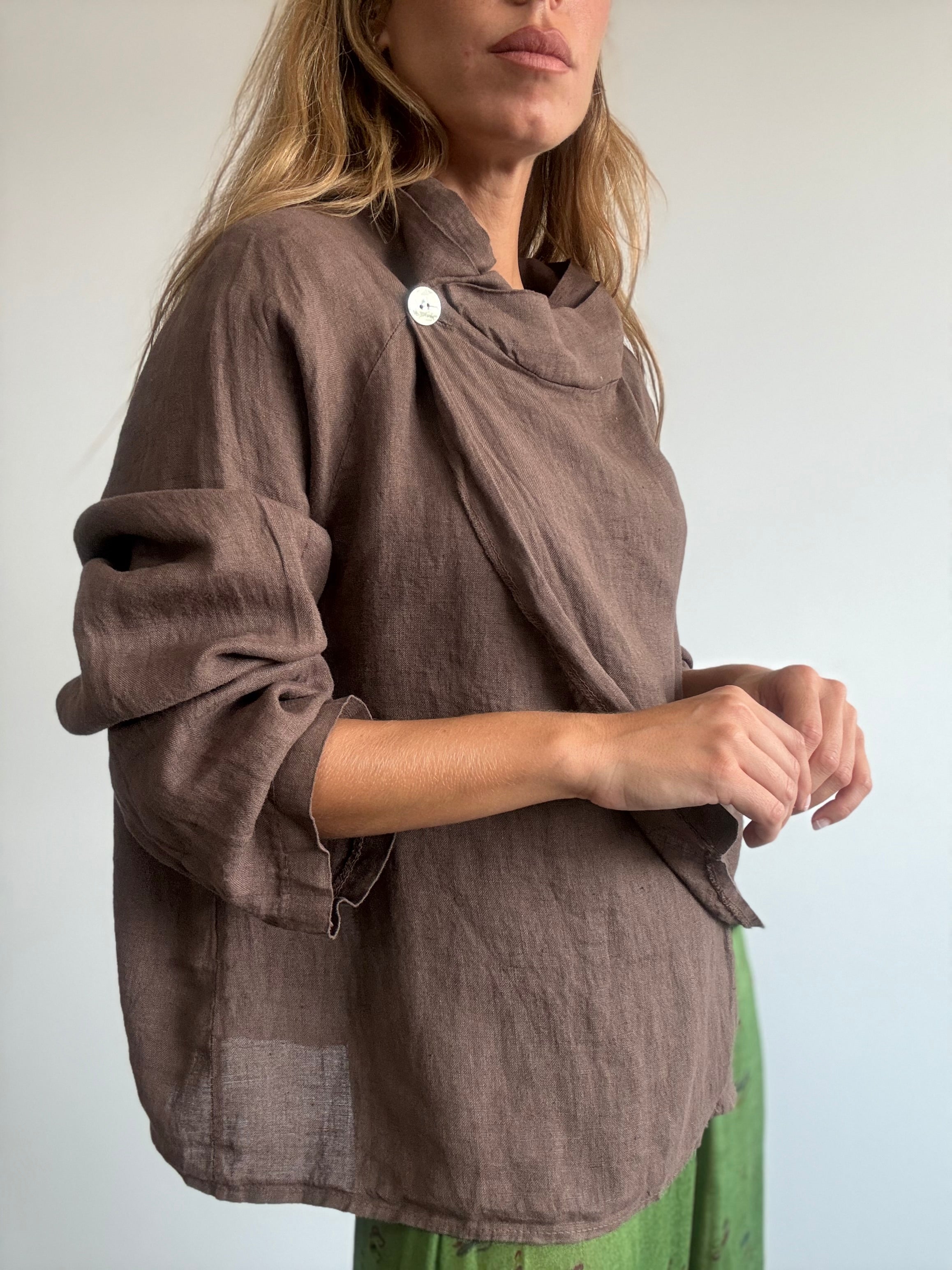 CHAQUETA KAI CHOCOLATE