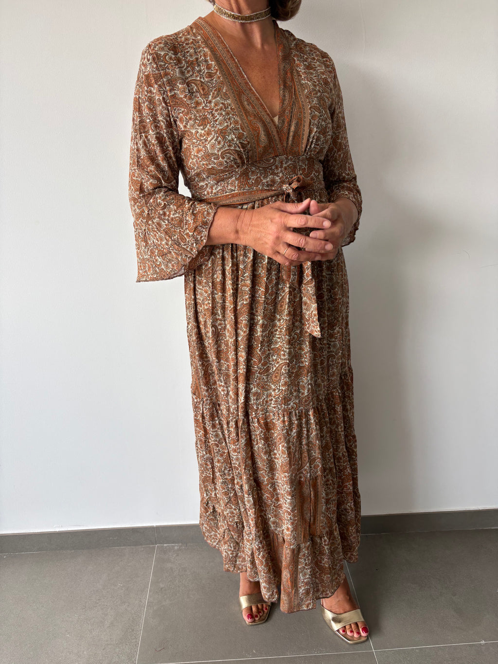 VESTIDO FATIMA 16 M/L