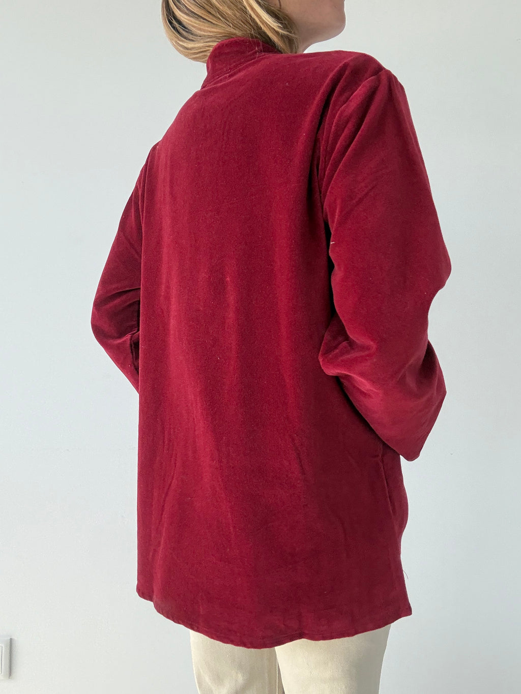CHAQUETA DRENDE BURDEOS