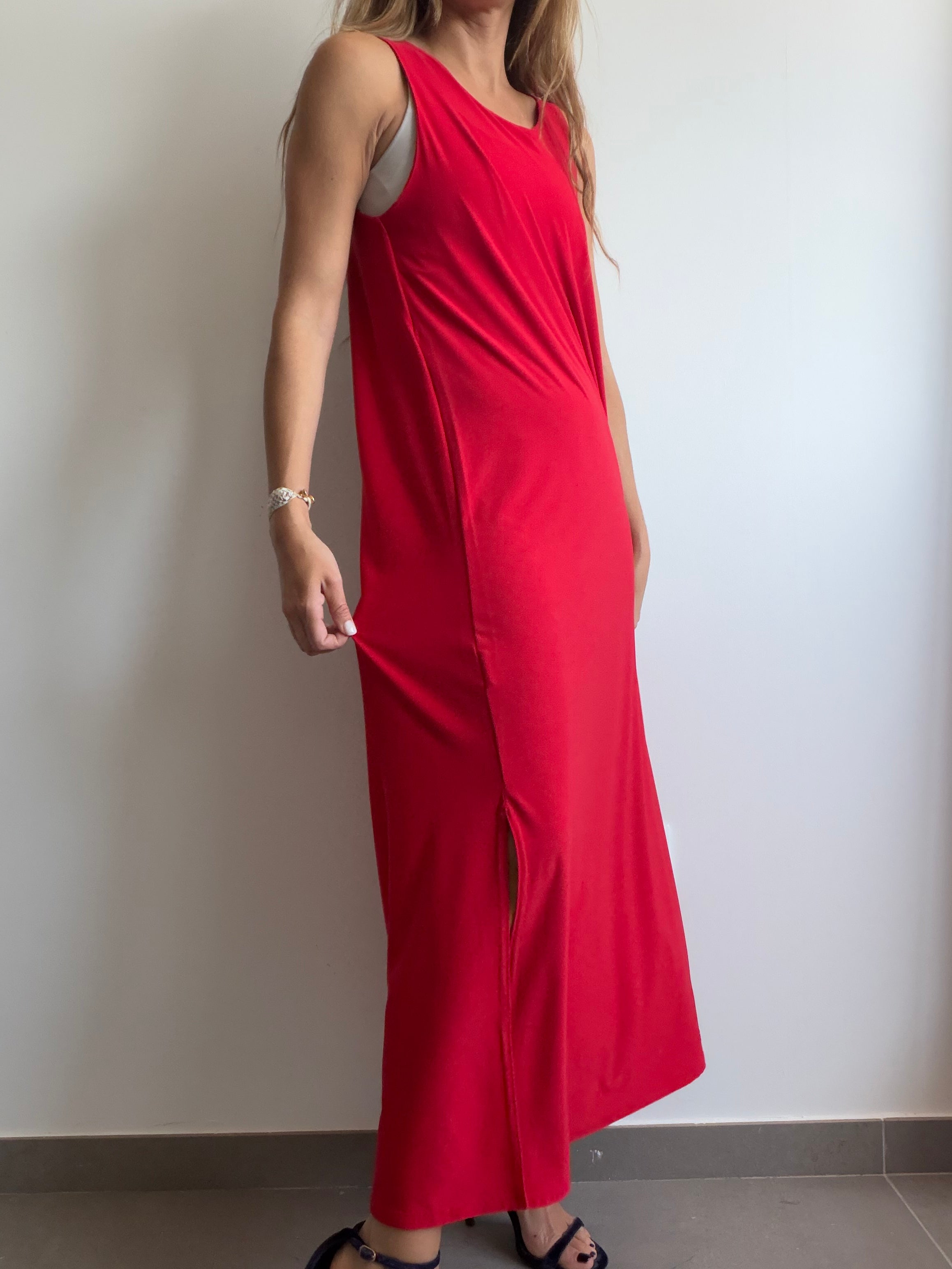 VESTIDO BRIZO ROJO