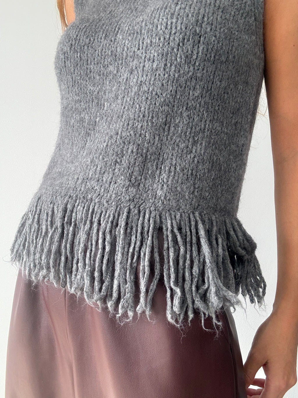 CHALECO USOA GRIS