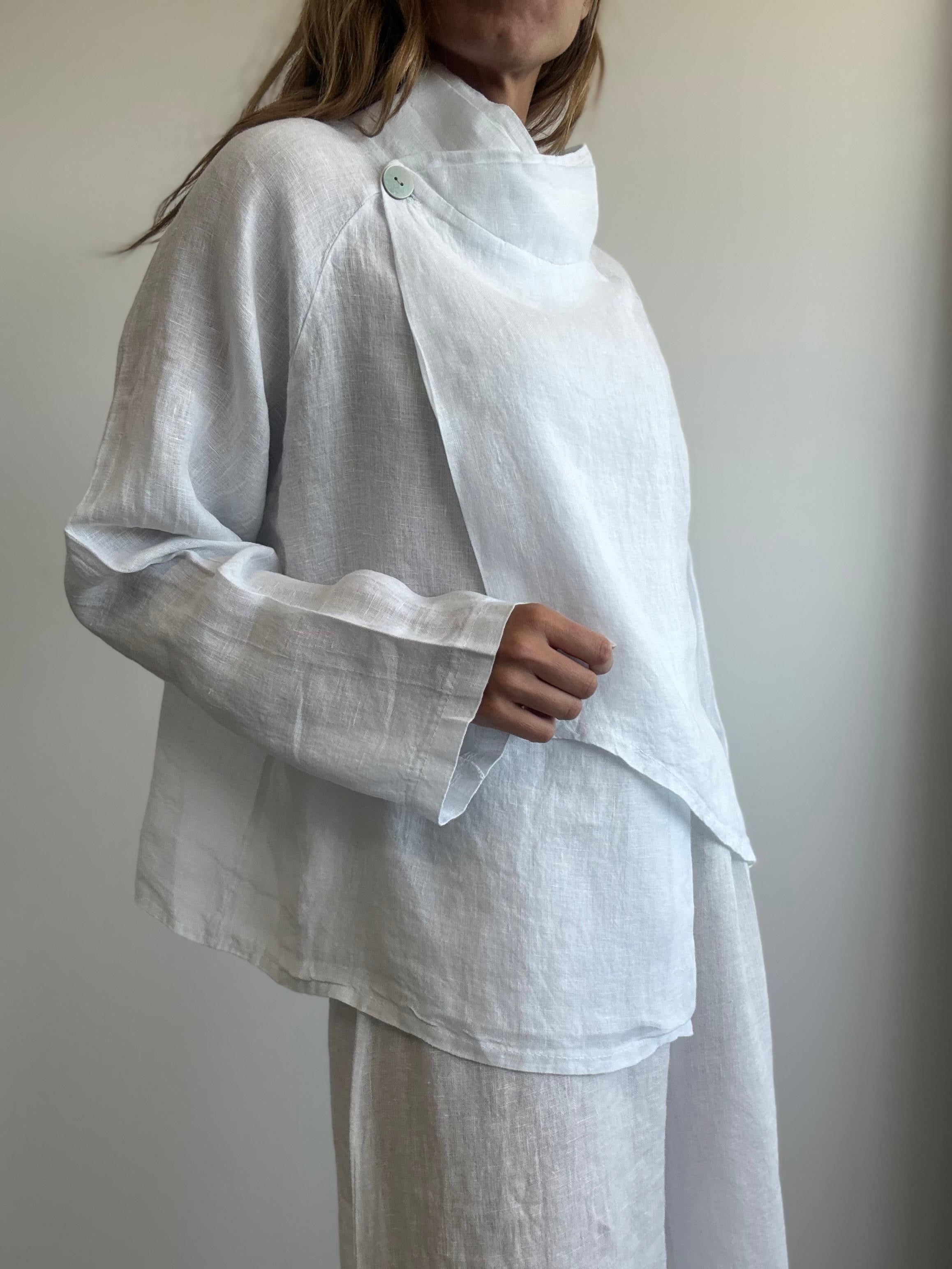 CHAQUETA KAI BLANCO