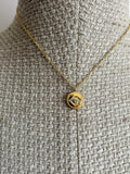 COLLAR- GARGANTILLA OJO BRILLO