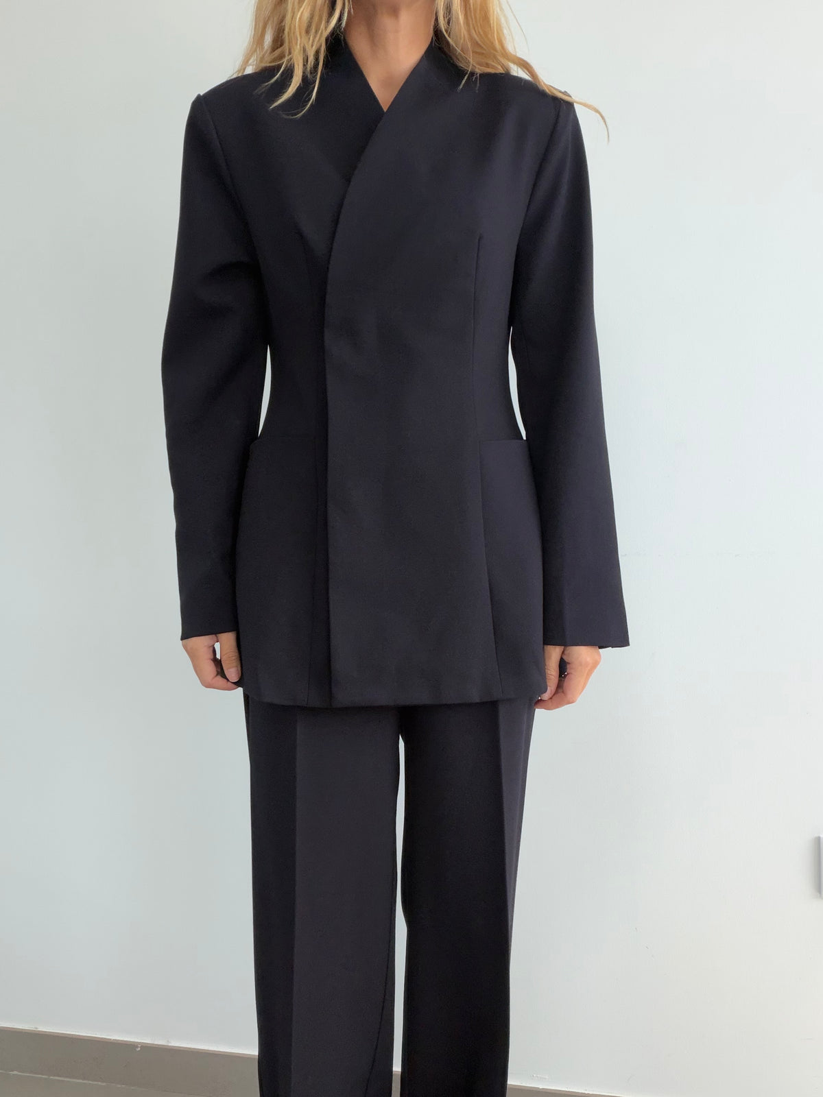 CHAQUETA URIBE MARINO