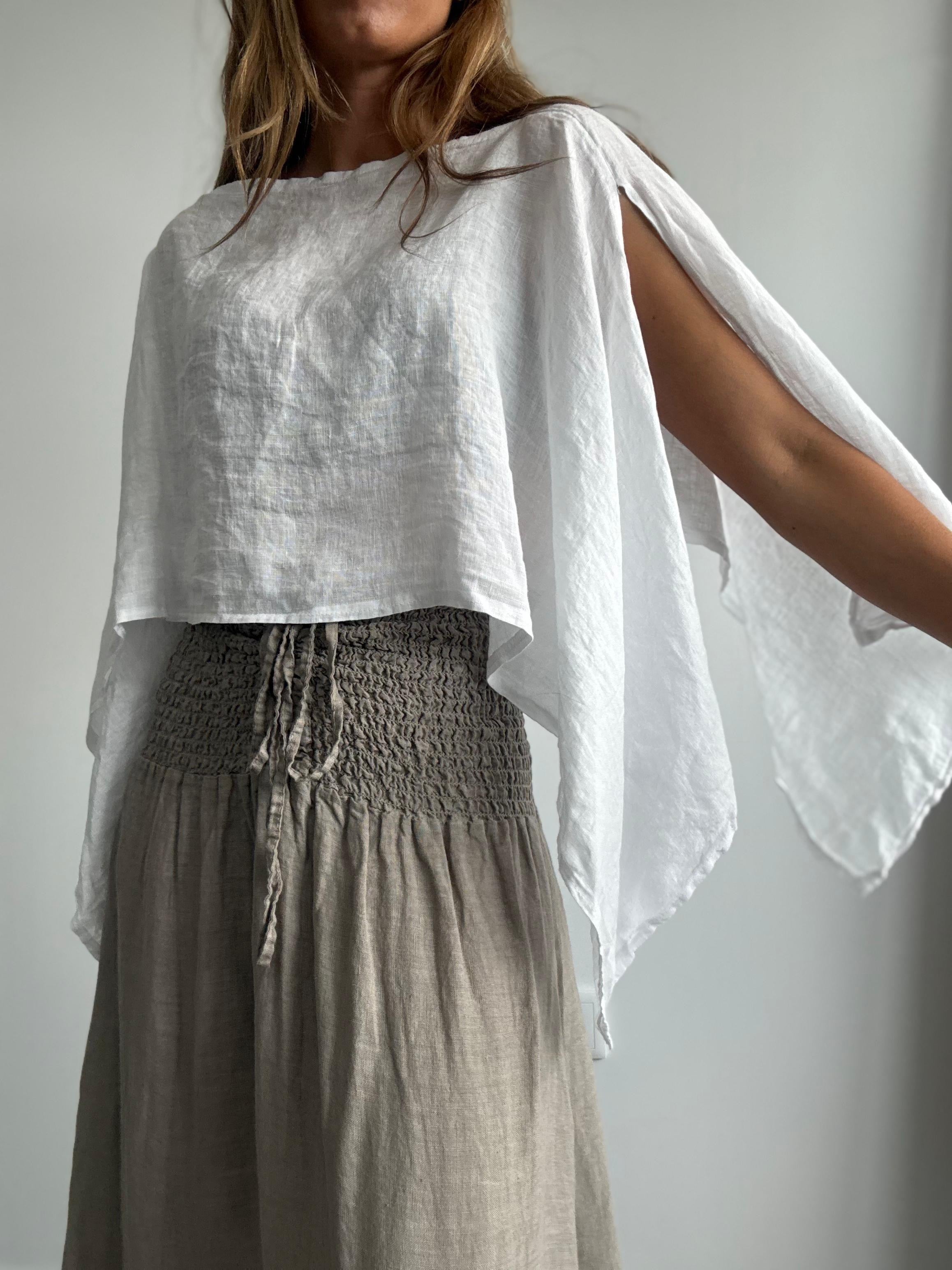 PONCHO QAMAR BLANCO