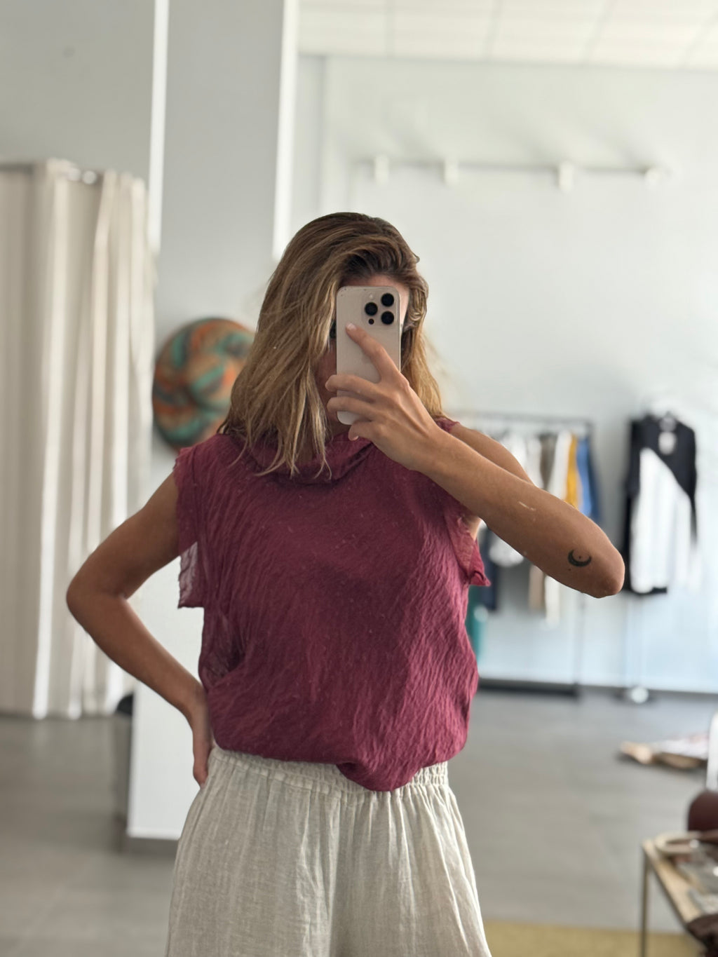 BLUSA CARANDE TINTO