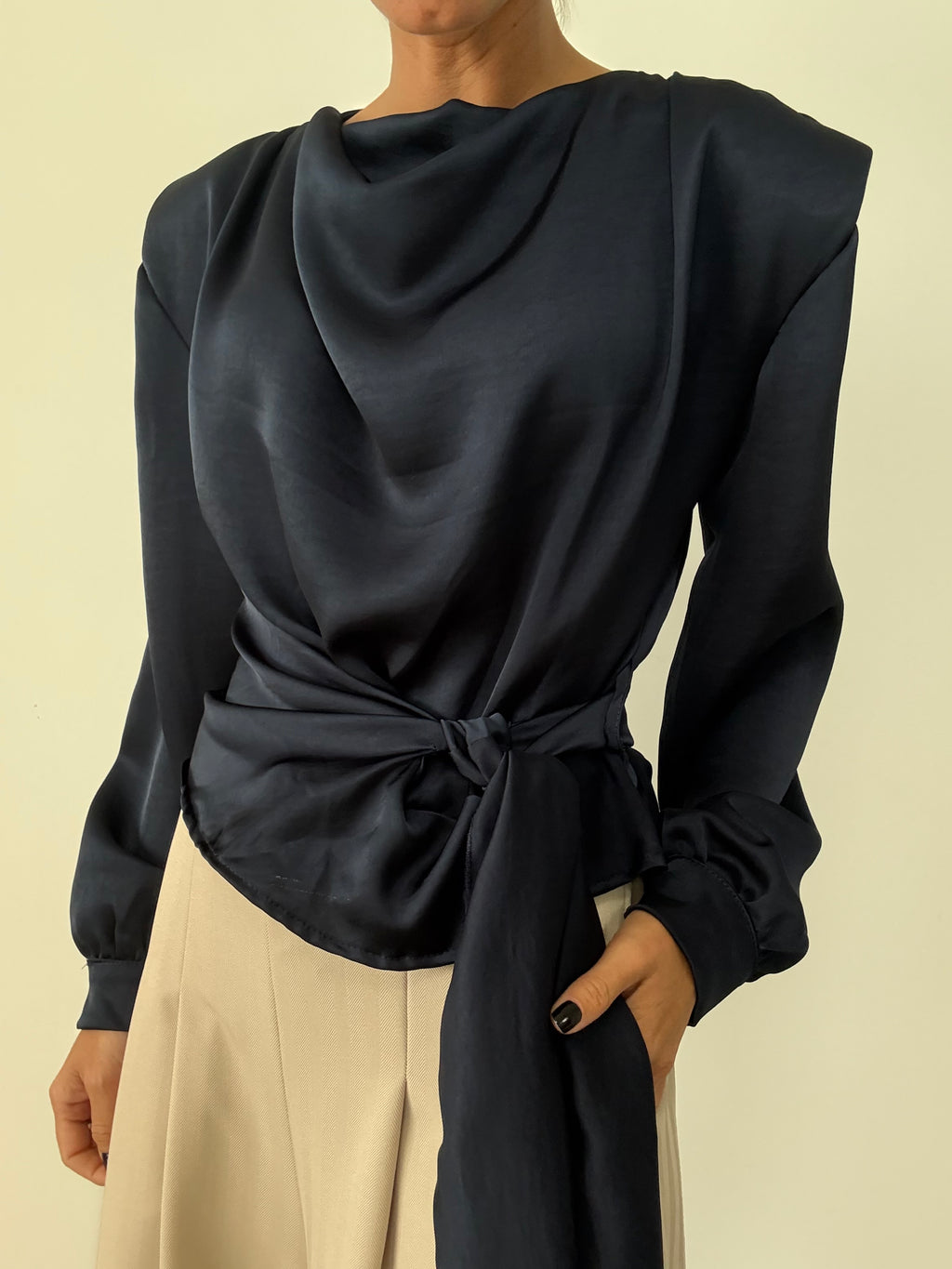 CAMISA ROSETA MARINO