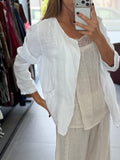 CHAQUETA FILOMENA BLANCA