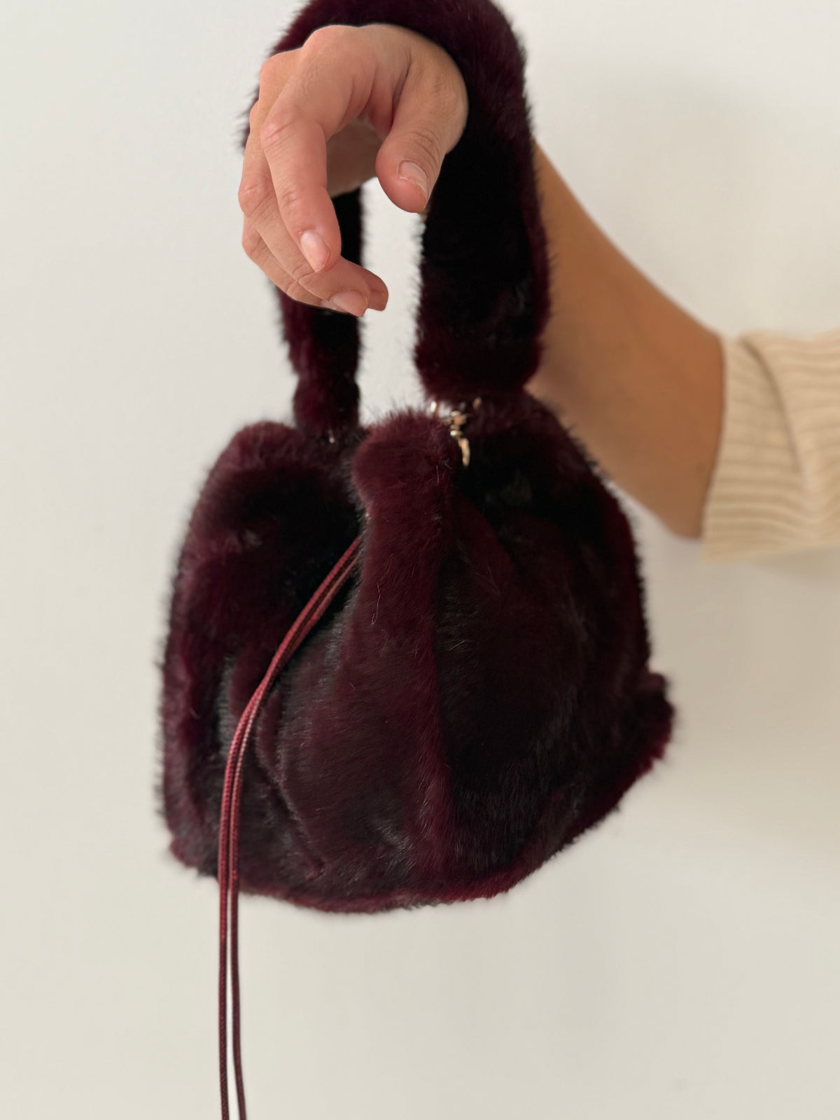 BOLSO BOMBO BURDEOS