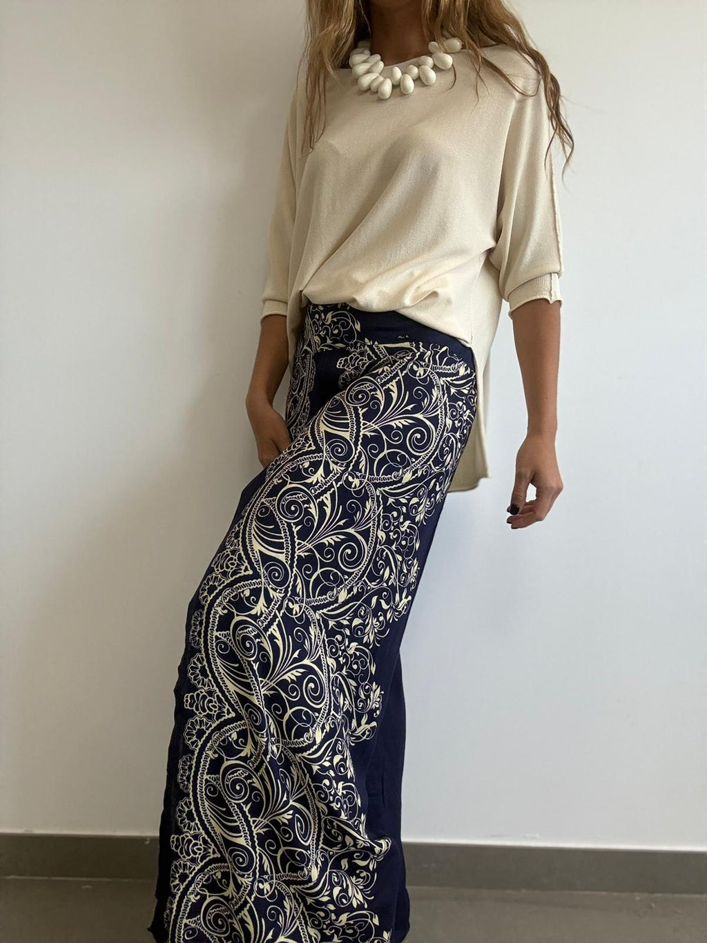 PANTALÓN DELHI MARINO