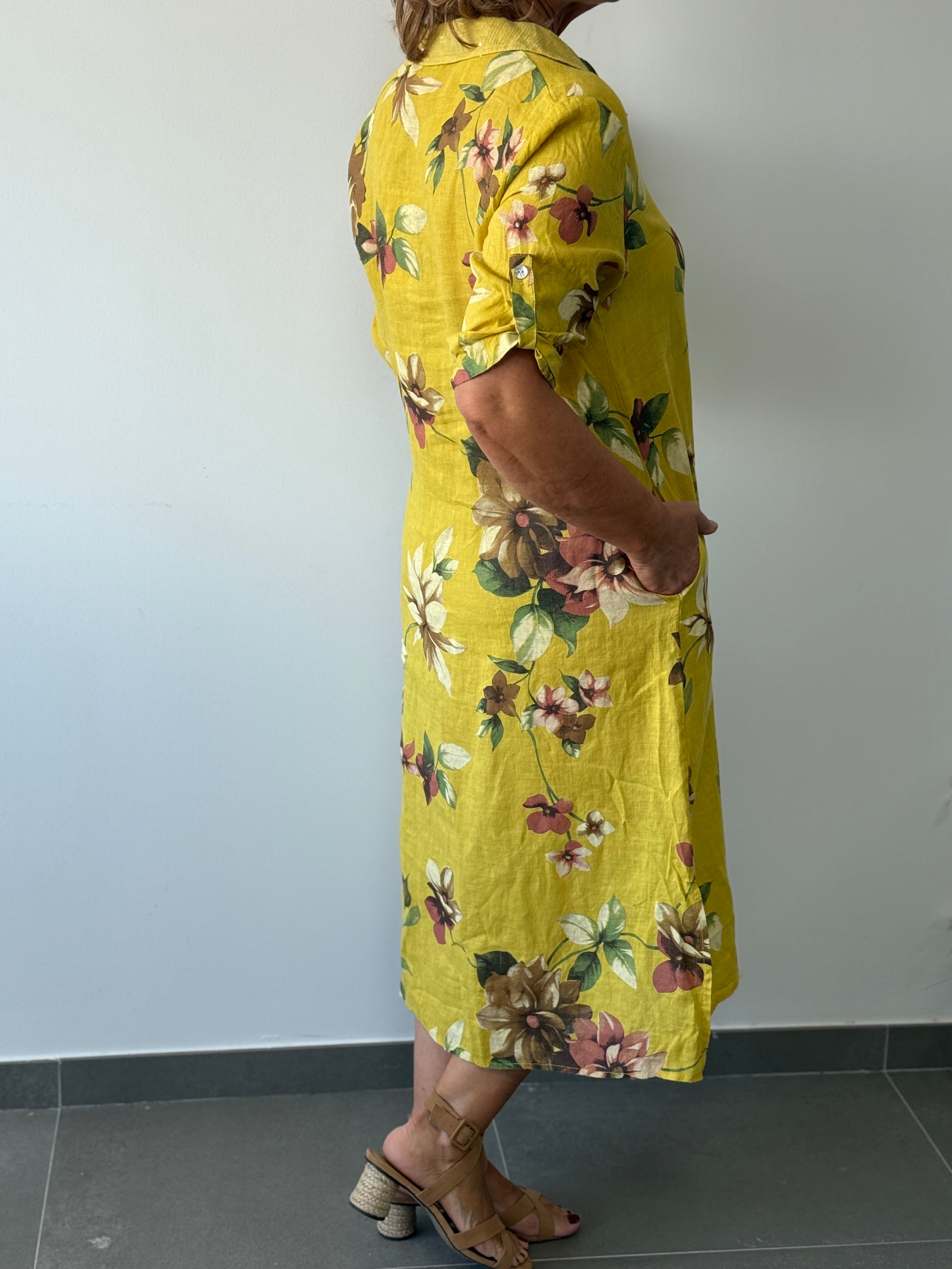 VESTIDO AIKO AMARILLO