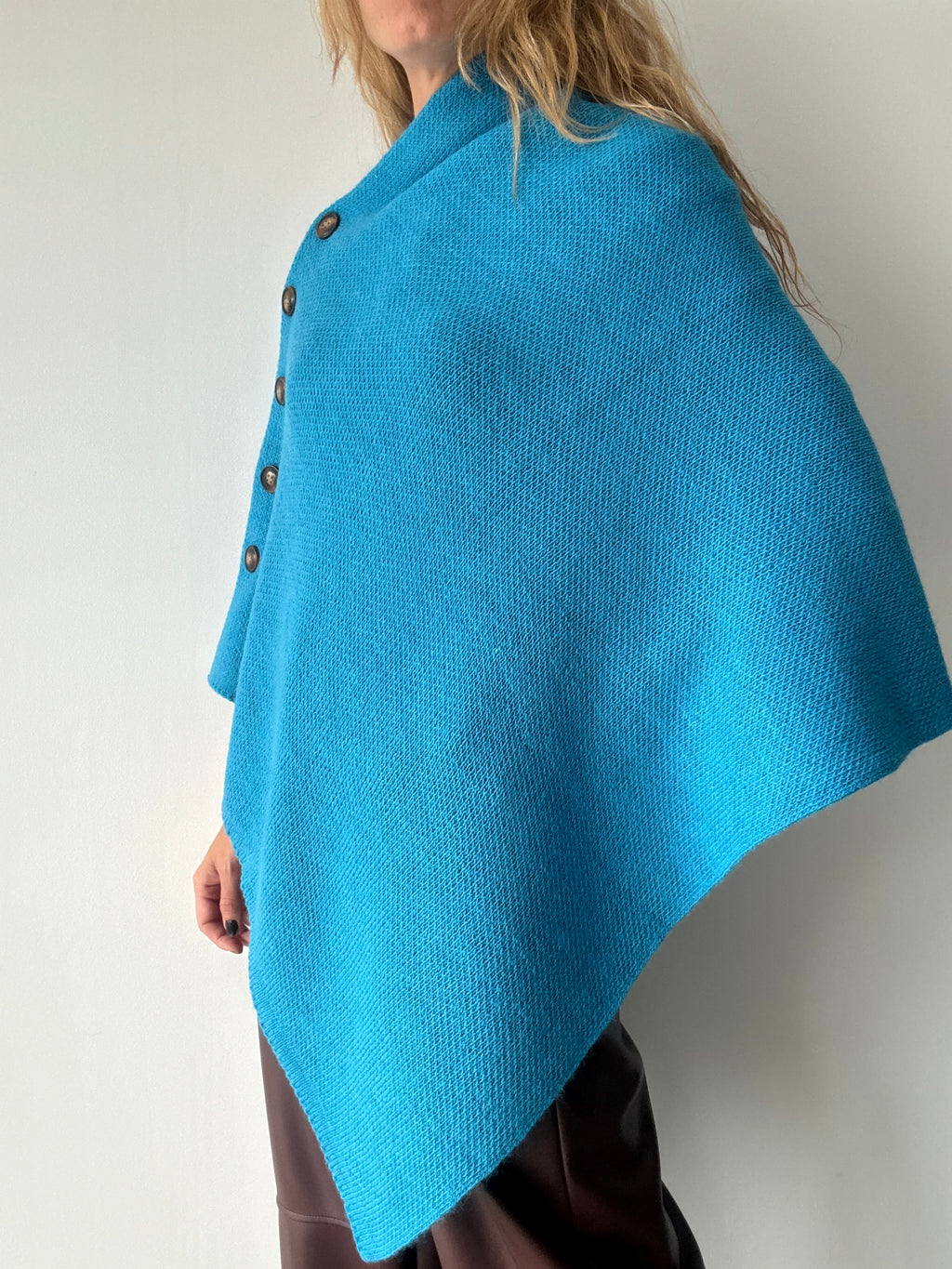 PONCHO ULA TURQUESA