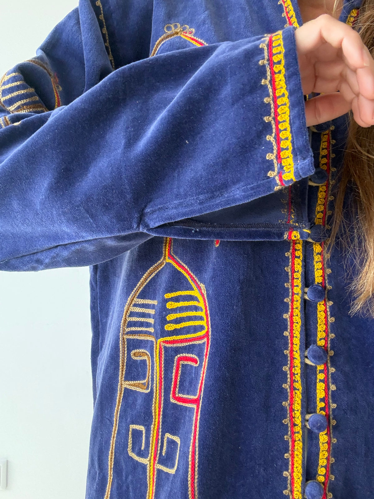 CHAQUETA ZAR AZUL