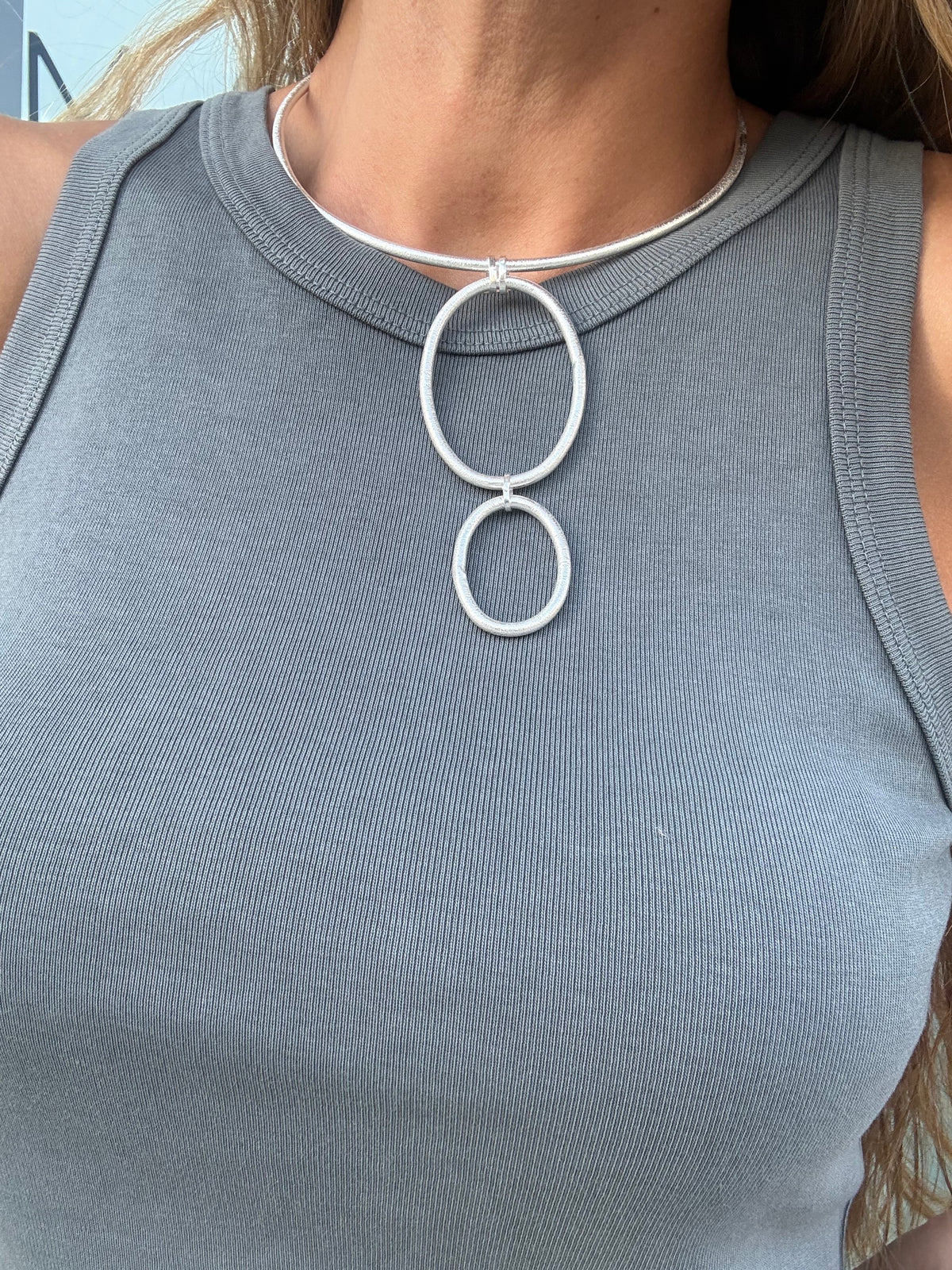 COLLAR CELIA PLATEADO