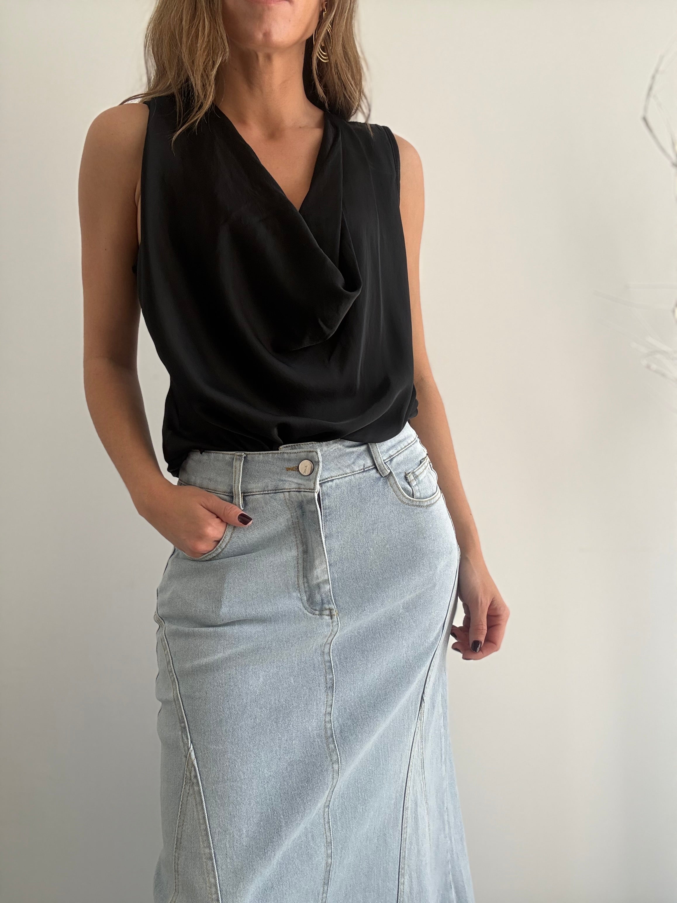 TOP BLUME NEGRO