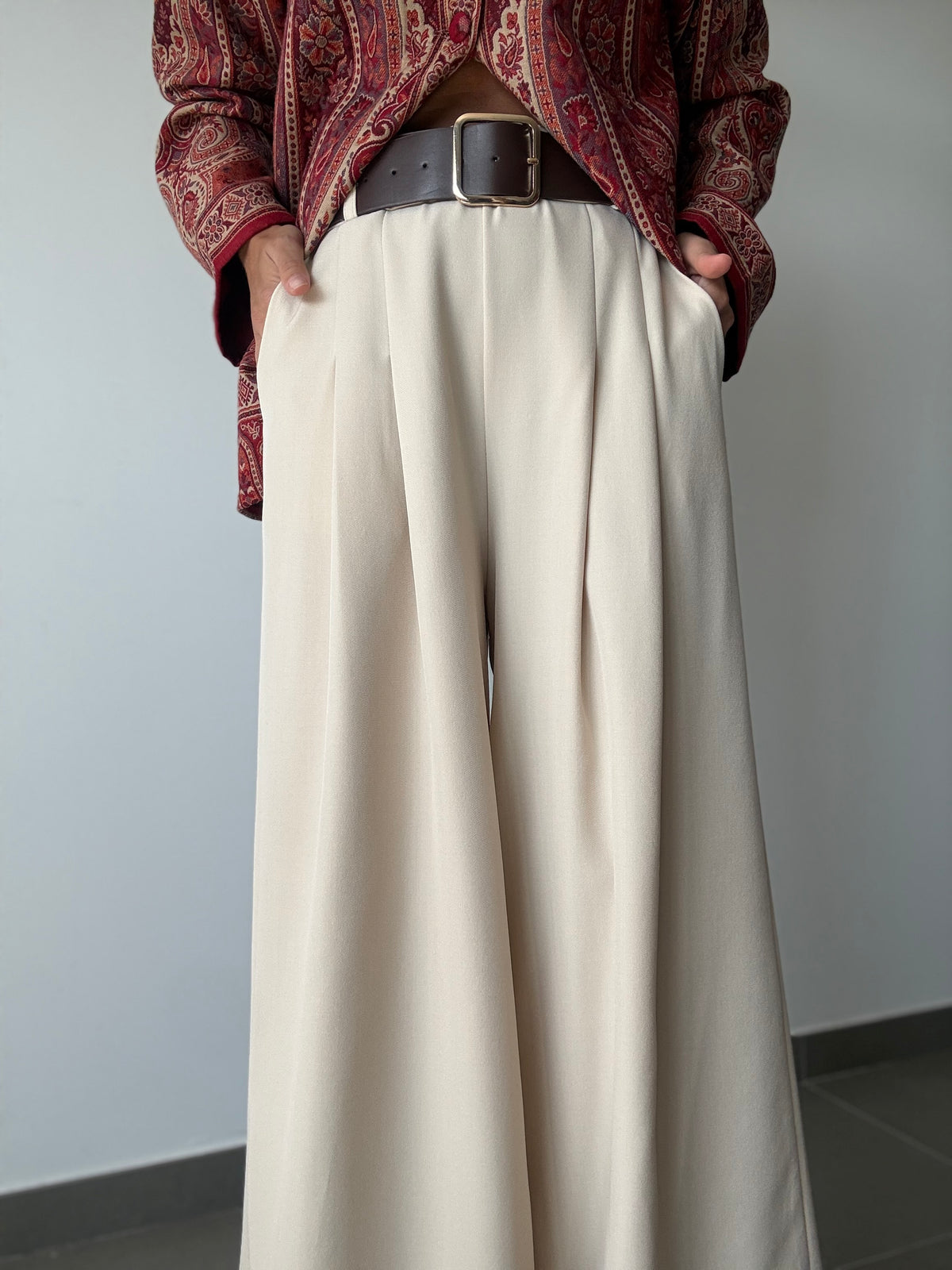 PANTALÓN FRANCESCA MARFIL