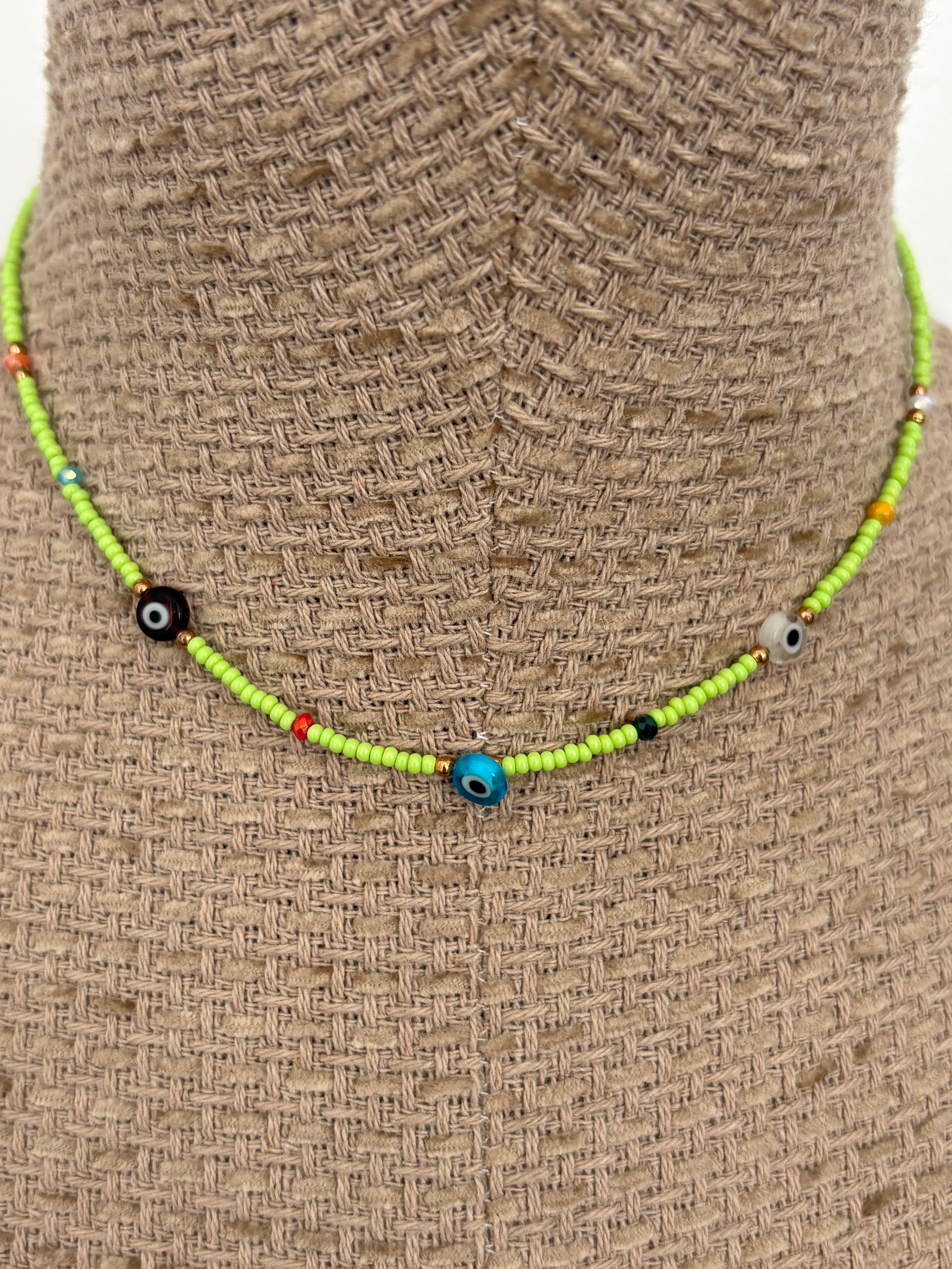 COLLAR TURCO PISTACHO