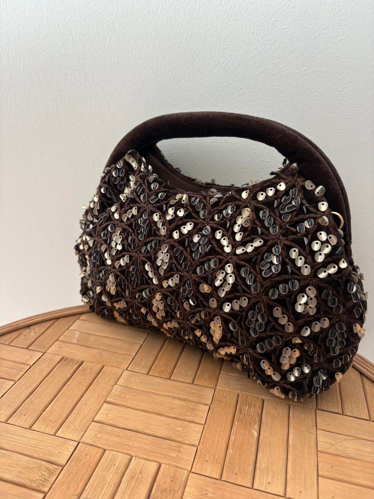 BOLSO CISNE  MARRÓN