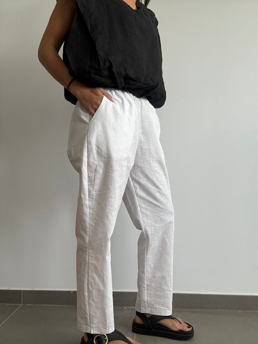 PANTALON RAQUEL BLANCO