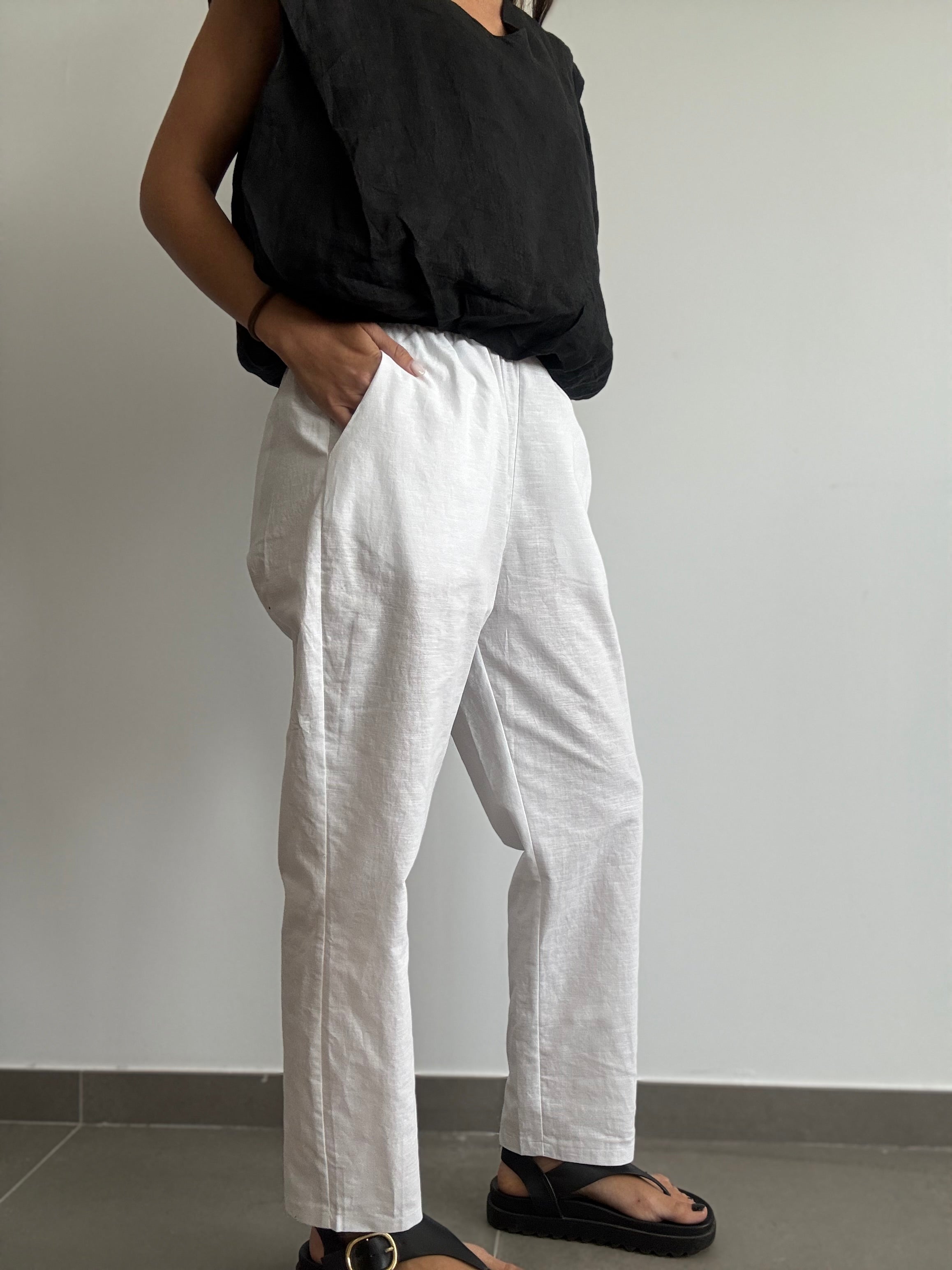 PANTALON RAQUEL BLANCO