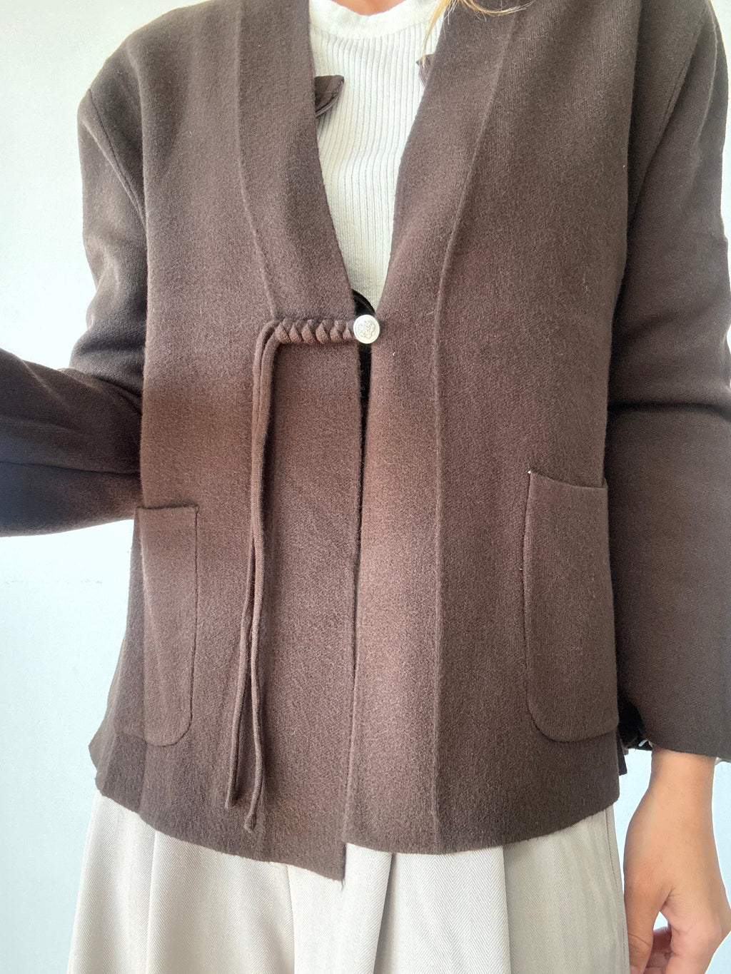 CARDIGAN EMILIA CAFÉ