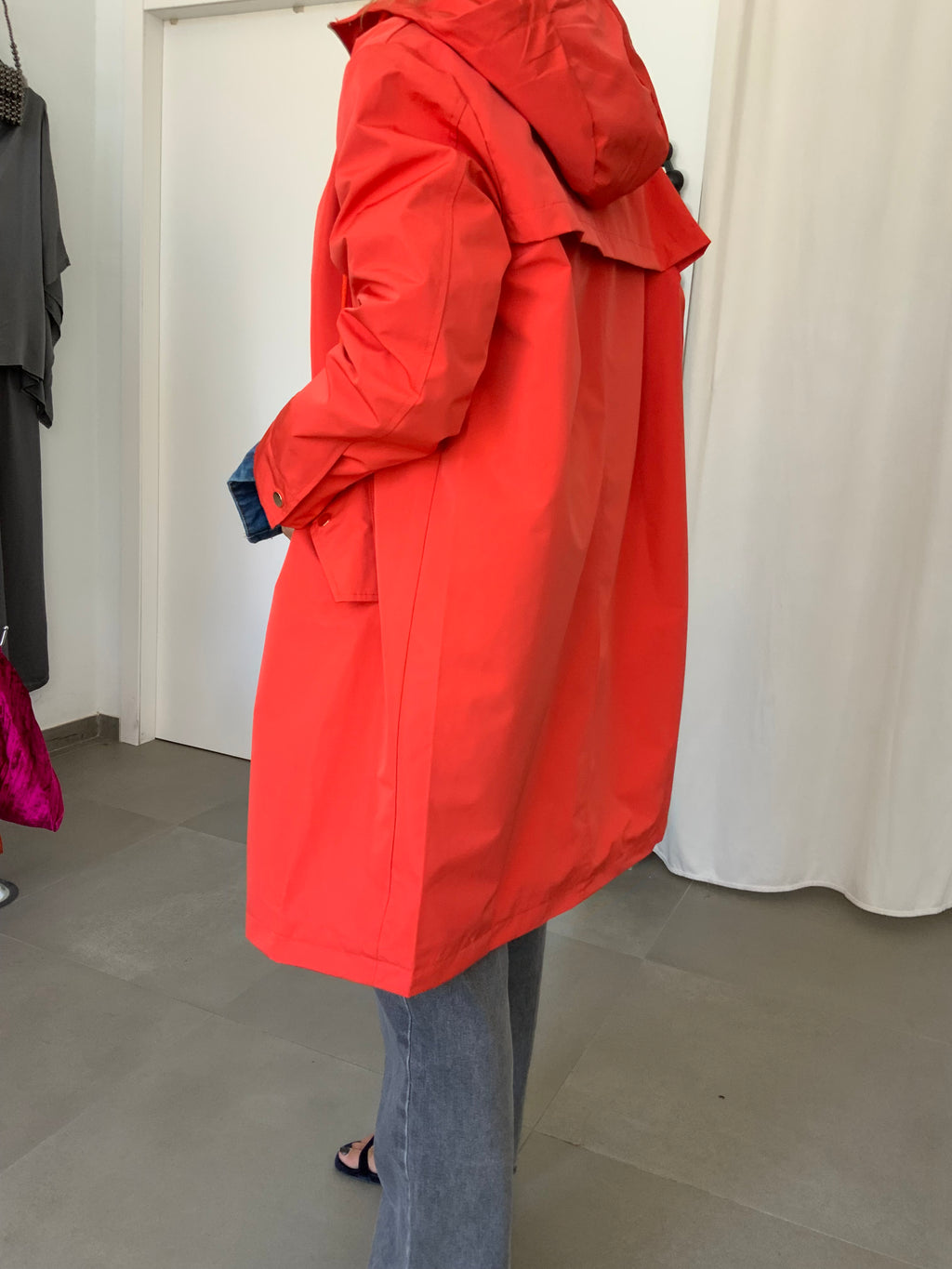 GABARDINA FALCONE NARANJA
