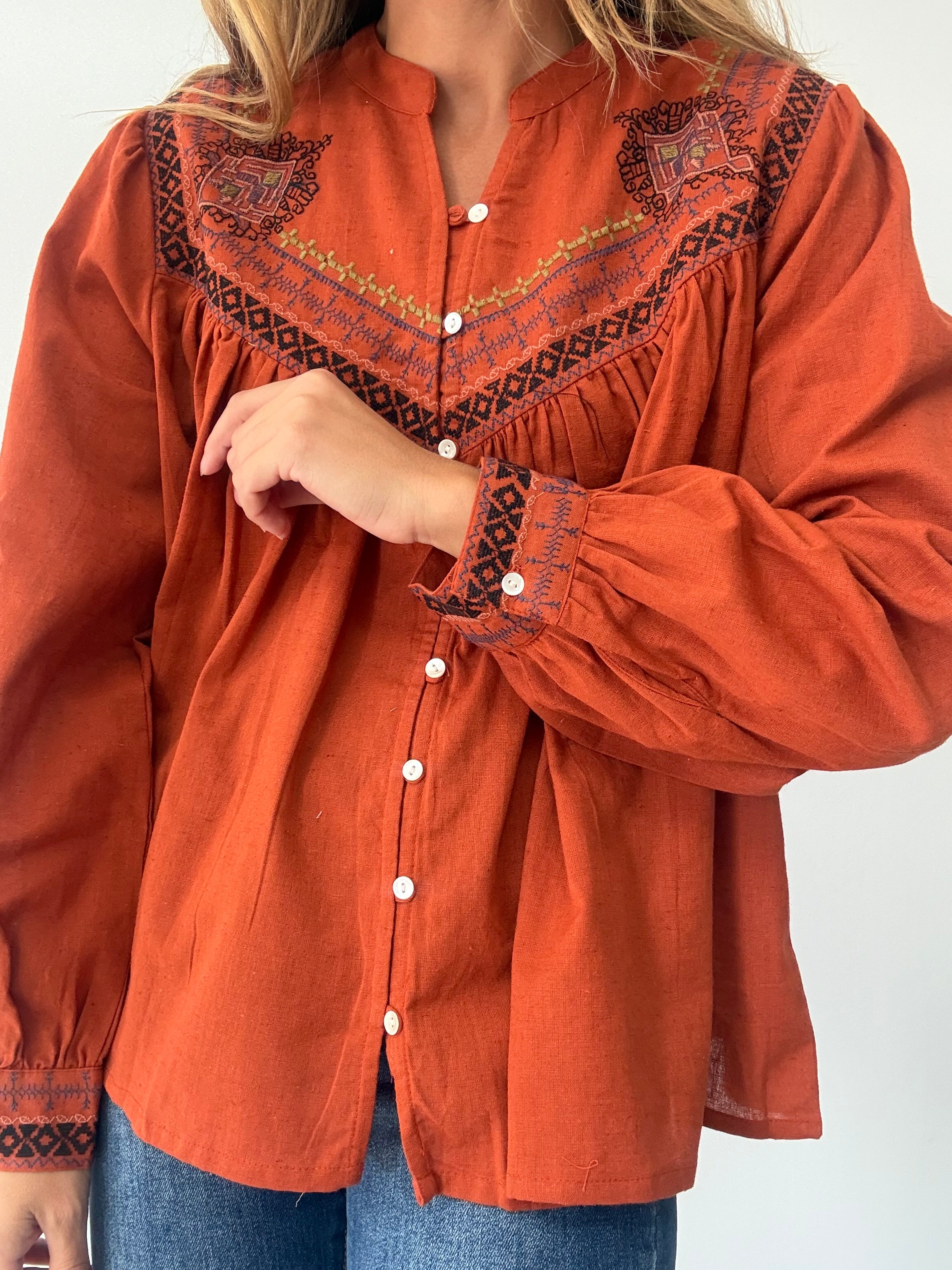 BLUSA MILA CALDERA
