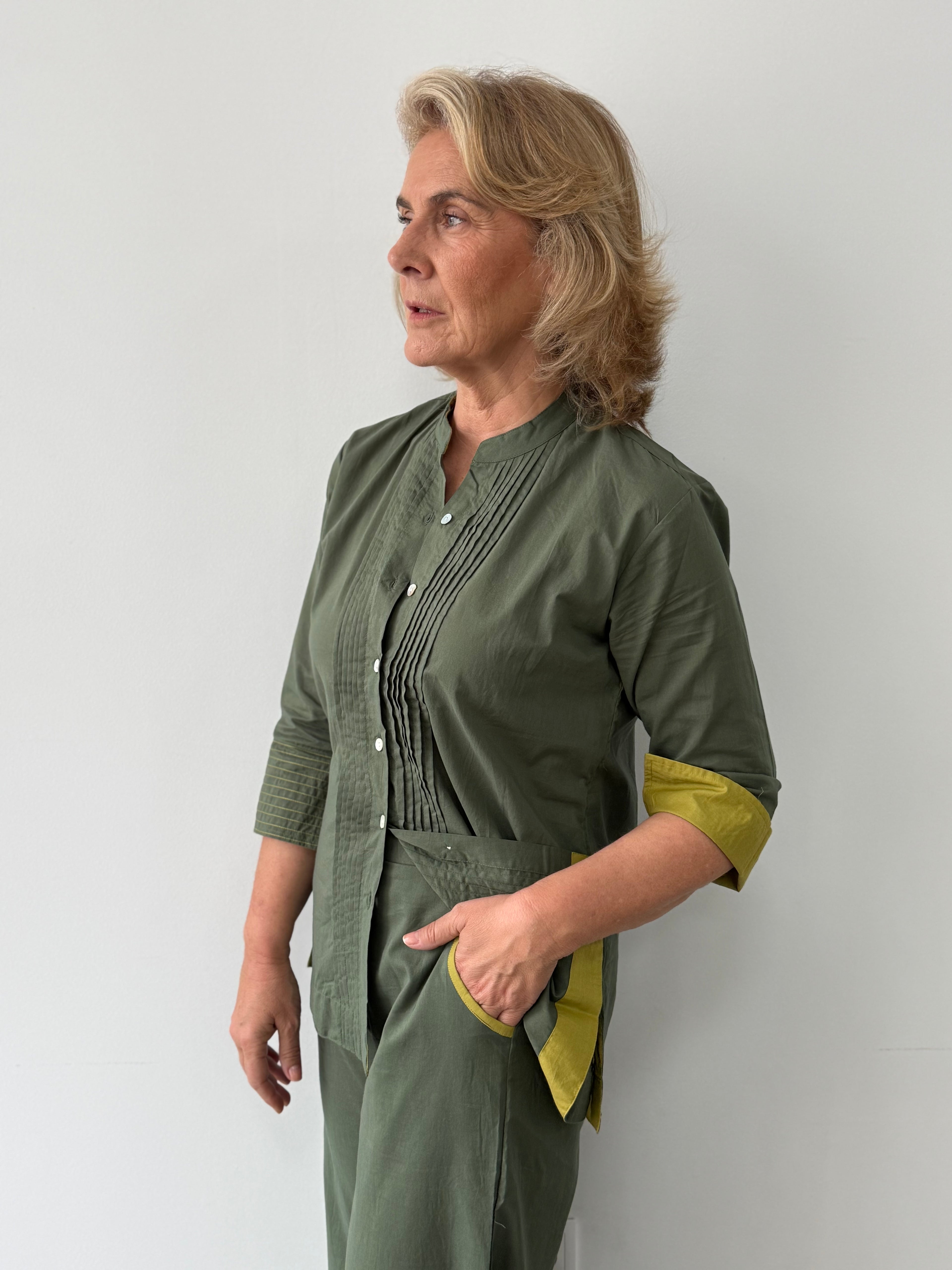 CAMISA TORA VERDE