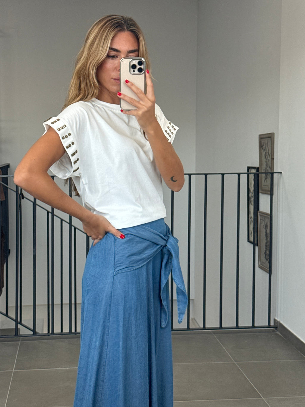 CAMISETA CALIXTA BLANCA